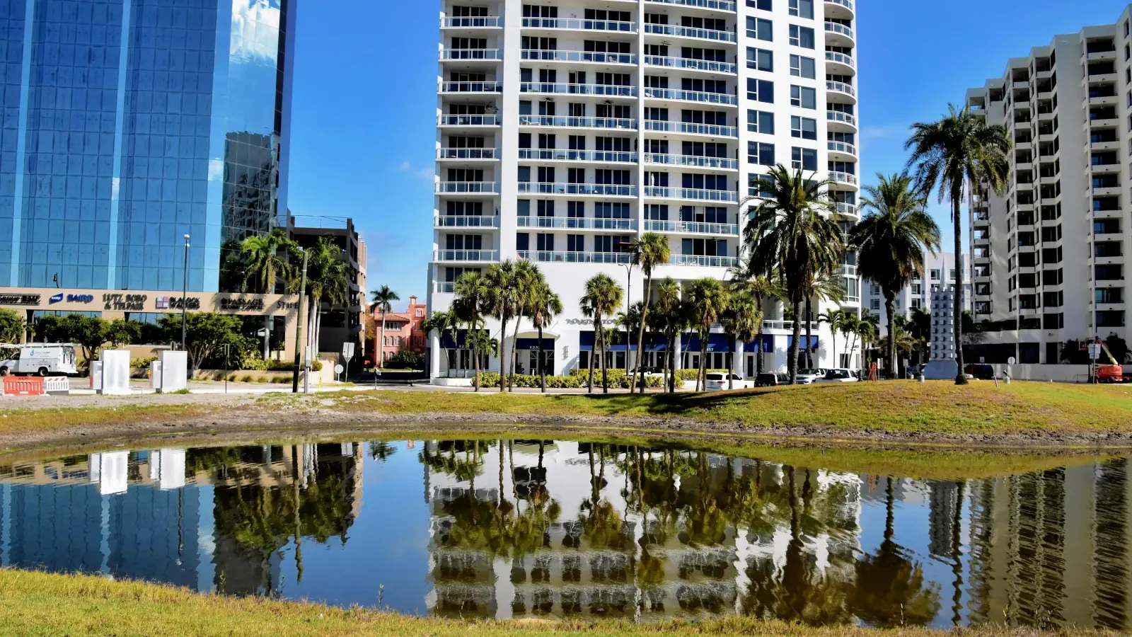 Sarasota skyline and bridges